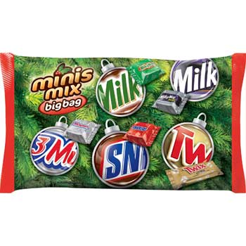 Mars Minis Mix™ Chocolates for the Holidays Big Bag, 17.5 oz.