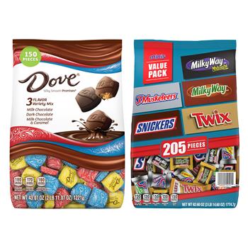 Mars Dove Promises Variety/Mar&#39;s Chocolate Favorites