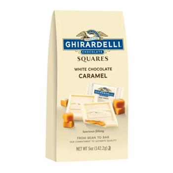 Ghirardelli White Chocolate Caramel Squares, 5 oz, 6/Case