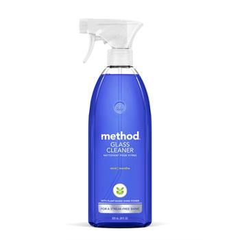 Method Glass n Surface Cleaner, Mint Scent, 28 oz Bottle, 8/CT