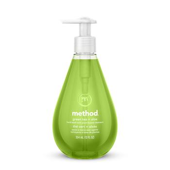 Method Gel Hand Soap, Green Tea and Aloe, 12 oz Bottle