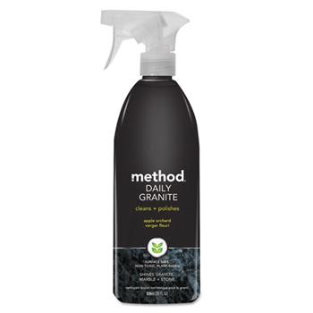 Method Daily Granite Cleaner, Apple Orchard Scent, 28 oz Spray Bottle