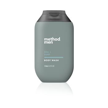Method Liquid Gel Body Wash, Sea &amp; Surf, 3.4 oz Bottle