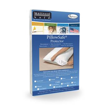 Mattress Safe Sofcover PillowSafe Pillow Protector, Zippered, King, 21&quot; x 37&quot;, White, 50/Carton