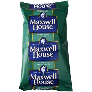 Maxwell House Coffee, Decaf, Soluble, 8 oz., 12/CS