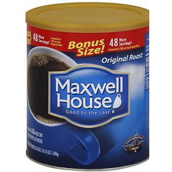 Maxwell House&#174; Coffee, Original Roast Ground, 2 lb., 12/CS