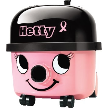 NaceCare Solutions Hetty Dry Canister Vacuum, 2.5 gallon, Pink