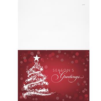 W.B. Mason Co. Custom Holiday Cards, Dazzling Tree