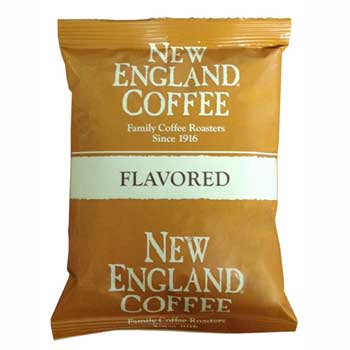 New England Coffee Caramel Apple Pre-measured Coffee Packs, 2.5 oz., 24/CS