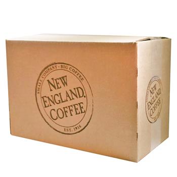 New England Coffee Medium Roast Flavored Ground Coffee, Hazelnut Cr&#232;me, 11oz Bag, 6 Bags/CS