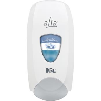 National Chemical Laboratories AFIA™ 1000/1250 ML Manual Foaming Hand Soap Dispenser, White