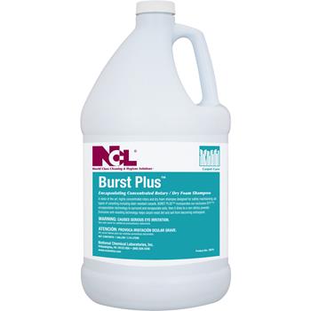 National Chemical Laboratories BURST PLUS™ Encapsulating Concentrated Rotary/Dry Foam Carpet Shamp, 4/CS