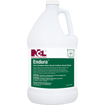 National Chemical Laboratories ENDURA™ Premium Water-Based Urethane Wood Finish, 1 gal., 4/CS