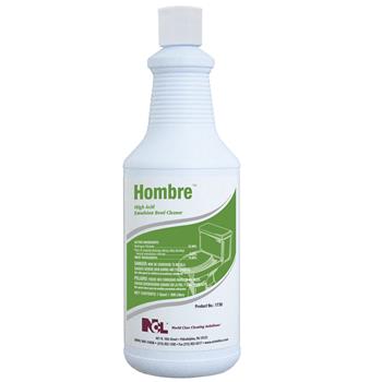 National Chemical Laboratories Hombre™ High Acid Emulsion Bowl Cleaner,  32 oz, 12/CS