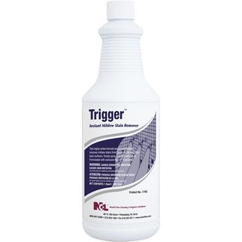 National Chemical Laboratories Trigger Instant Mildew Stain Remover, 32 oz., 12/Case