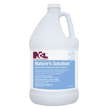 National Chemical Laboratories Nature&#39;s Solution™ Bio-Enzymatic Deodorizer, Spotter/Digester, 1 Gallon, 4/CS
