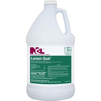 National Chemical Laboratories LEMON-QUAT™ Disinfectant Cleaner, 1 gal., 4/CT