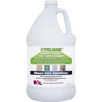 National Chemical Laboratories CYCLONE™ Intensive Ceramic Tile/Grout Cleaner, 1 gal., 4/CS