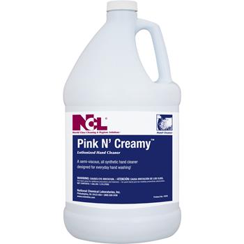 National Chemical Laboratories Pink N&#39; Creamy™ Lotionized Hand Cleaner, 1 gal, 4/CS