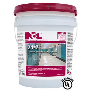 National Chemical Laboratories 24-7&#174; Extended Performance Floor Finish, 5 gal. Pail