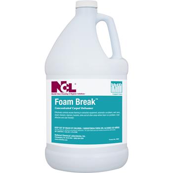 National Chemical Laboratories FOAM-BREAK™ Concentrated Carpet Defoamer, Unscented, 4/CS