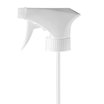 National Chemical Laboratories Trigger Sprayer with 9-1/4&quot; Tube, White