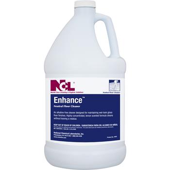 National Chemical Laboratories ENHANCE™ Neutral Floor Cleaner, 1 gal., 4/CS