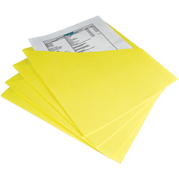 NECI Slash Pockets, Yellow, 50/BX