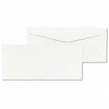 Neenah Paper Neenah Classic Crest #10 Envelopes, Avon Brilliant White, 24 lb, 500/BX