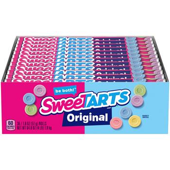 SweeTarts Roll Singles 1.8 oz, 36/Box, 10 Boxes/Case