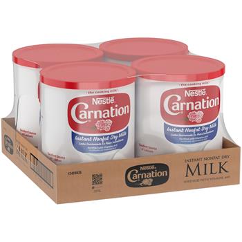 Carnation Carnation Instant Nonfat Dry Milk, 22.75 oz, 4/Carton
