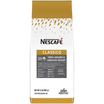 Nescaf&#233;&#174; Classico 100% Arabica Roast and Ground Coffee, 2 lb, 6/Carton