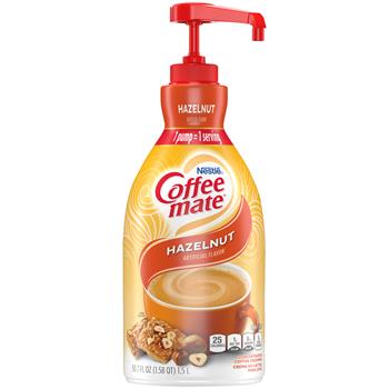 Coffee mate&#174; Hazelnut Liquid Coffee Creamer, 1.5 L Pump Bottle
