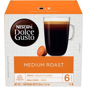 NESCAF&#201;&#174; Dolce Gusto&#174; Medium Roast Coffee Capsules, 16/BX