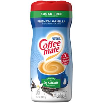 Coffee mate&#174; French Vanilla Sugar Free Powdered Coffee Creamer, 10.2 oz. Canister