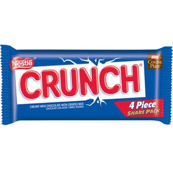 Nestl&#233; Crunch&#174; Chocolate Bar 4 Piece Share Pack, 2.75 oz.