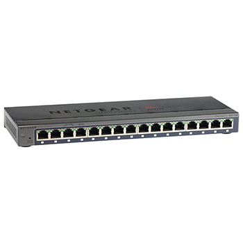 Netgear 16-Port Gigabit Ethernet Unmanaged Switch, Desktop (GS116NA)