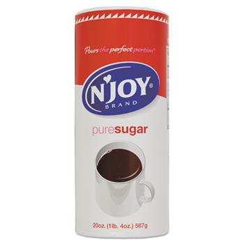N&#39;Joy Pure Sugar Cane, 20 oz Canister, 3/Pack