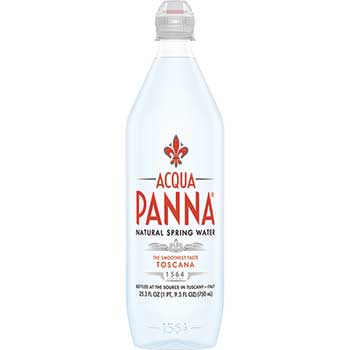 Acqua Panna Natural Spring Water, 750 mL PET Bottle, 12/CS