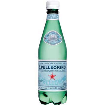 San Pellegrino Sparkling Mineral Water, 500 mL, 12/CS