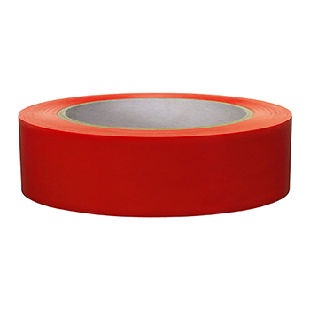 NMC 6 Mil Vinyl Safety Tape, Solid Red, 2&quot; x 108&#39;