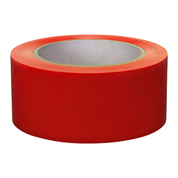 NMC 6 Mil Vinyl Safety Tape, Solid Red, 3&quot; x 108&#39;
