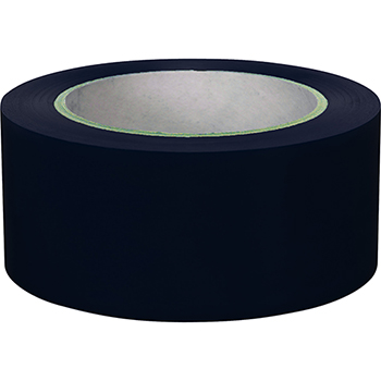 NMC 6 Mil Vinyl Safety Tape, Solid Black, 3&quot; x 108&#39;