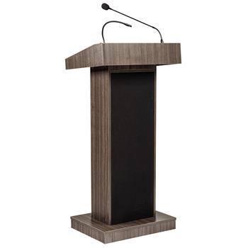 National Public Seating Orator Lectern, Ribbonwood