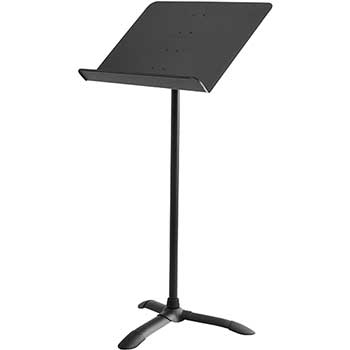 National Public Seating 82MS Melody Music Stand, Black