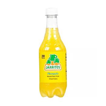 Jarritos Pineapple Soda, 17.7 oz, 24/Case