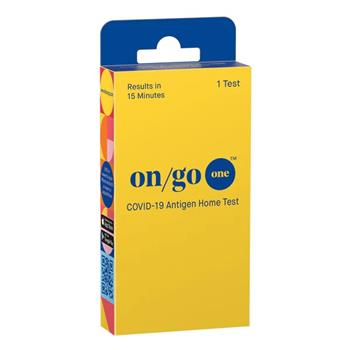 On/Go 15 Minute At-Home COVID-19 Antigen Self-Test (OTC), Tech-Enabled, 1 Test Kit