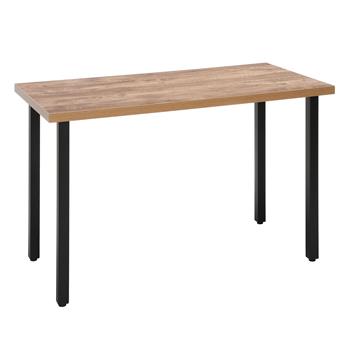 OFM Essentials Collection 48&quot; Table Desk, Knotty Oak Woodgrain
