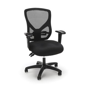 OFM Essentials Collection Ergonomic Mesh Office Chair, Black