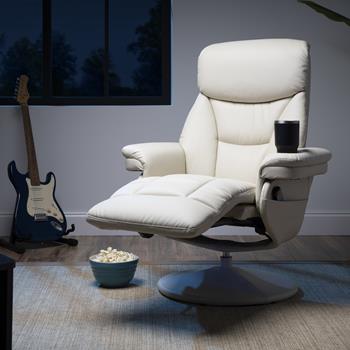 ofm essentials collection home entertainment recliner